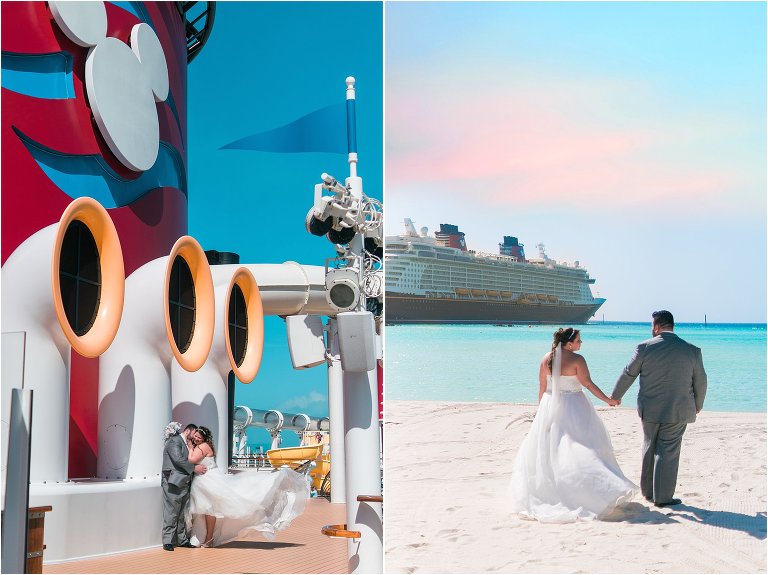 Disney Cruise Line Wedding Photo, Disney Wedding