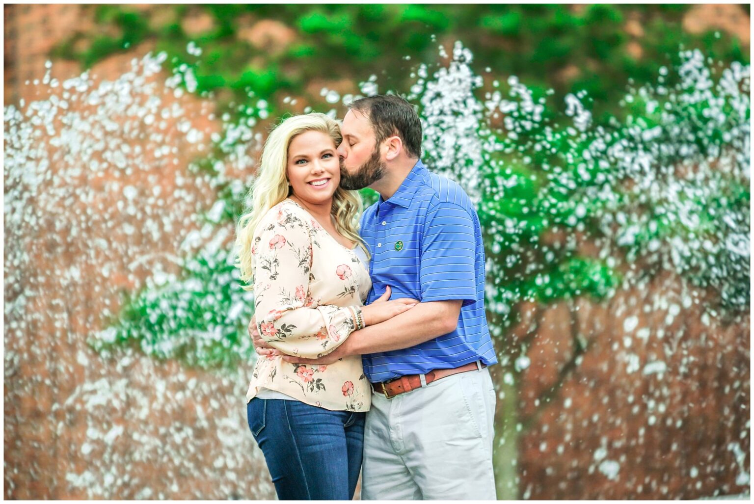 Downtown Aiken, South Carolina Engagement Session :: Anne and Patrick